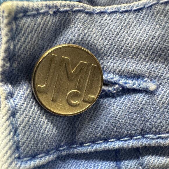 J McLaughlin Jeans Periwinkle Blue Womens 8 (30x30 ACTUAL) Coastal Denim - Picture 7 of 8